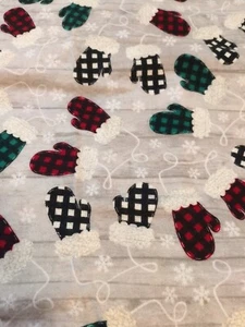 Flannel Fabric By The Yard 43" Wide Cut From Bolt Smoke Free Home - Picture 1 of 1