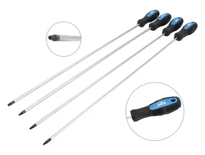 Satra Torx Schraubendreher-Satz extra lang 450mm magnetisch, T15,T20,T25,T30 - Bild 1 von 3