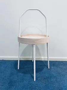 Ikea Side Table Burvic 38cm White | Unwanted Gift - Picture 1 of 10