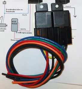 Nitrous w/ Trans Brake Relay Wiring Harness for NX, NOS, ETC #TBNR - Bild 1 von 3
