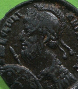 Roman Imperial Large ae18 Bronze Coin of Julian II VOT V MVLT X - Picture 1 of 3