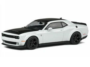 Dodge Challenger Demon 2018 white diecast model car S4310303 Solido 1:43 - Picture 1 of 4