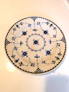 Vintage Furnivals Floral Denmark Blau Speiseteller 9 1/2" England - Bild 1 von 3