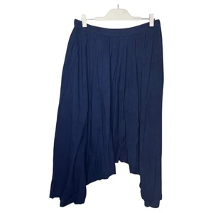 Madame Hall Women's Pants One Size Blue Harem Cotton Artisan Ethnic Boho - Picture 1 of 5