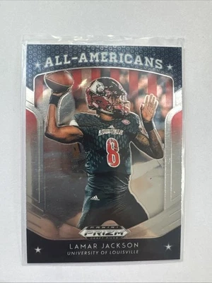 2019 Panini Prizm Draft - All-Americans Lamar Jackson #59 - Image 1 of 2