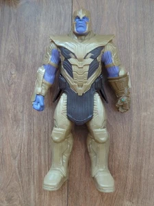 Thanos 12 Inch Action Figure Marvel Avengers Power FX Titan Hero Series 2018 Vgc - Picture 1 of 2