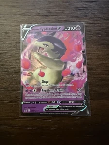 Hisuian Typhlosion V SWSH237 SWSH: Sword & Shield Promo Cards Holo - Picture 1 of 2