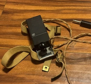 WW2 Morse Code Key and Plug Assembly #9 w/Straps - Photo 1/9