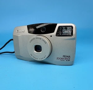 Canon prima zoom shot Date 35mm compact point & shoot film camera - tested - Picture 1 of 10