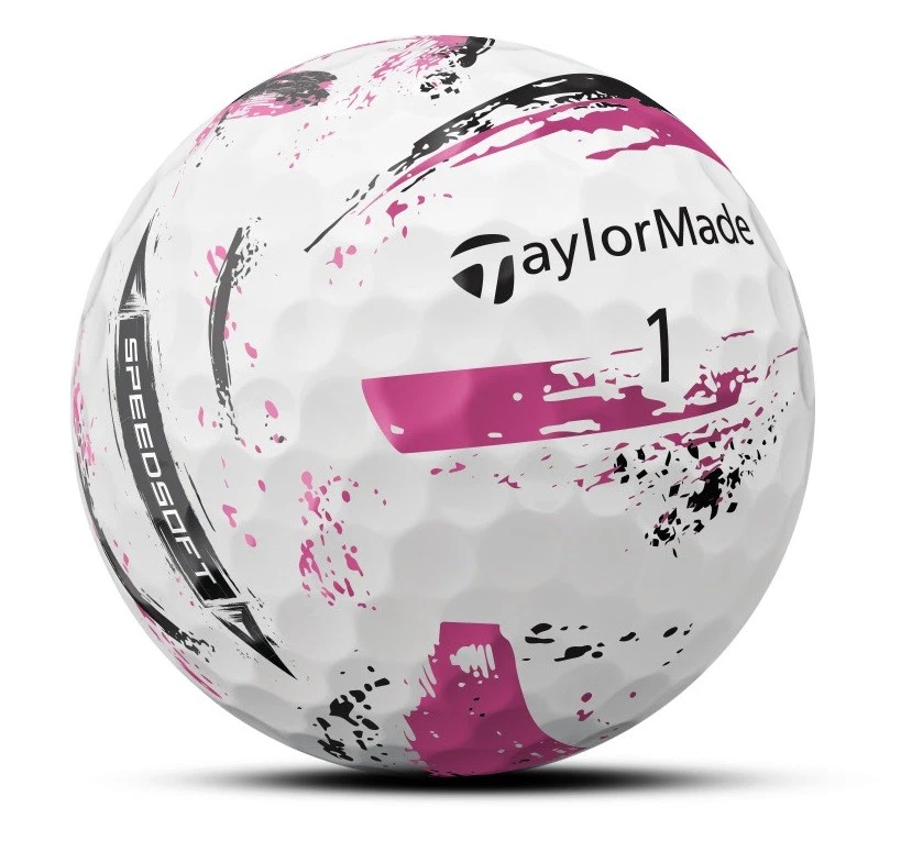 TaylorMade SpeedSoft Ink 1 Dozen Golf Balls