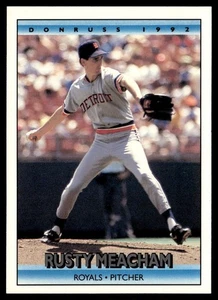 1992 Donruss Rusty Meacham Kansas City Royals #654 - Picture 1 of 2