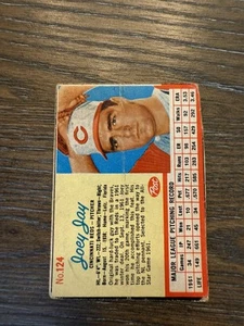 1962 Post #124 Joey Jay - Picture 1 of 2