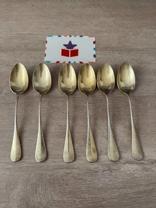Élégant lot de 6 cuillères en argent 80% époque Restauration - Imagen 1 de 17
