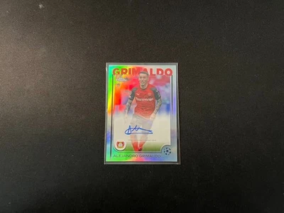 2024-25 Topps Chrome UEFA Club Competition Autograph #CA-GR Alejandro Grimaldo - Image 1 of 2