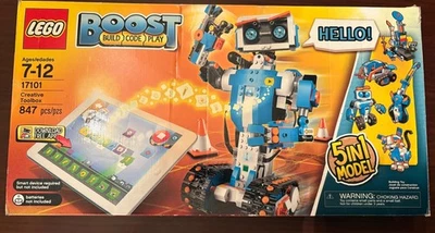 LEGO BOOST Caja de Herramientas Creativas Código de Construcción Juego 5 en 1 Modelo Usado 17101 Foto 1 de 3