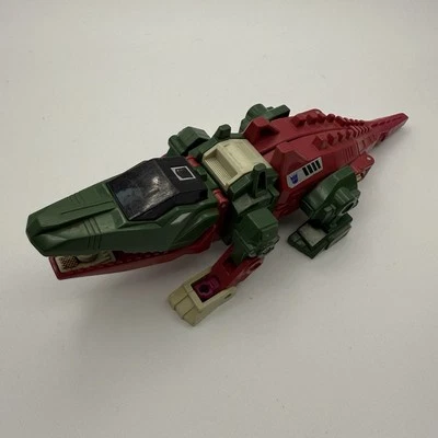 Juguete de cocodrilo Hasbro Transformers vintage Skullcruncher (sin robot ni arma) Foto 1 de 4