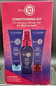 It's a 10 Conditioning Kit ~ Travel Sized Trio ~ 2 fl oz Each ~ NIB + FAST SHIP! - Picture 1 of 3
