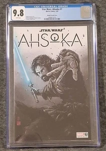 STAR WARS - AHSOKA #7 - Takashi Okazaki - LTD EXCLUSIVE TRADE VARIANT CGC 9.8 - Picture 1 of 4