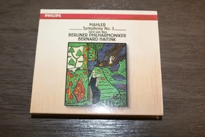 Mahler Symphony No 3 - Bernard Haitink (2 CD 1992 Philips) Berliner Gently Used - Imagen 1 de 6