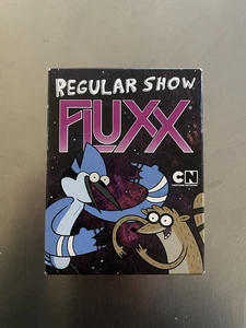 Regular Show Fluxx Card Game (Looney Labs, 2014) RARE OOP Cartoon Network VG CIB - Picture 1 of 3