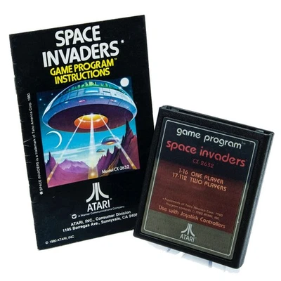 Space Invaders Atari 2600 | Cartridge & Manual Only | Tested & Working - Image 1 of 4