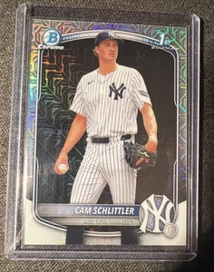 2025 Bowman Chrome - Prospects Cam Schlittler Mojo Refractor #BCP-166 🔥 - Bild 1 von 2