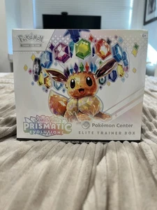 Pokemon Prismatic Evolutions Pokemon Center ETB Elite Trainer Box - SEALED - Bild 1 von 7