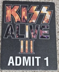 Kiss 1993 Alive III Private Party Ticket Rarität - Bild 1 von 6