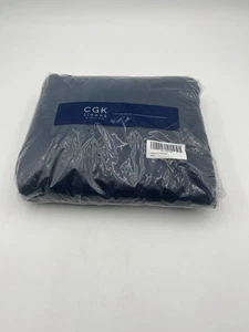 CGK Linens 4-teiliges Lakenset Mikrofaser Wickeloptik elastisch tiefe Taschen marineblau - Bild 1 von 2