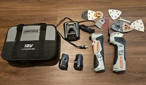Craftsman Nextec 12v Right Angle Impact Driver 320.17562 + 320.61199 w/bat+charg - Picture 1 of 10