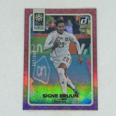 2023 Womens World Cup | Signe Bruun Denmark | RC Red 88/299! - Image 1 of 2