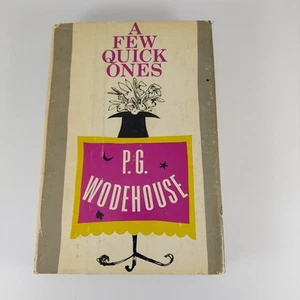A Few Quick Ones P.G. Wodehouse 1959 Simon And Schuster 1st Printing HCDJ - Picture 1 of 14