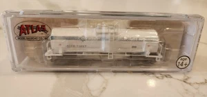 NIB Atlas Train White Kaoline Tank Car Ontario Carbonate N Scale 50000590 #71467 - Picture 1 of 7