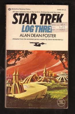 Star Trek Log Six Alan Dean Foster 1975 Ballantine Books Paperback - Imagem 1 de 2