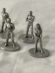 Lotto 7 Figurine Rawcliffe Star Trek Next Generation 1993 Peltro - Foto 1 di 7