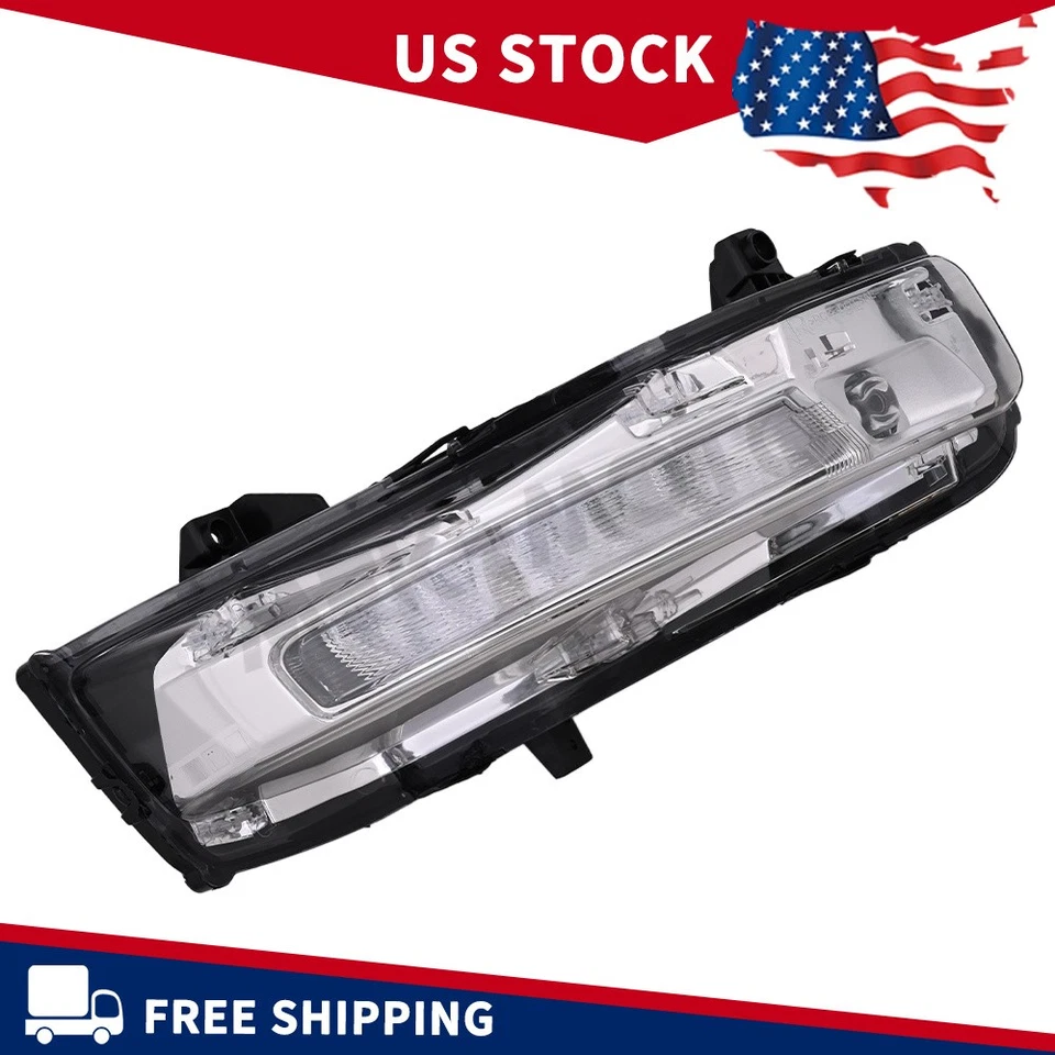 Luz antiniebla LED derecha DRL con intermitente para Ford Mustang 2018-2020 lado del pasajero Foto 1 de 4