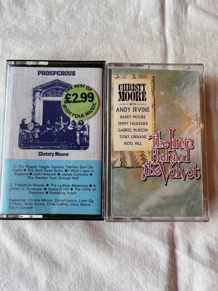 christy moore cassettes joblot - Image 1 of 4