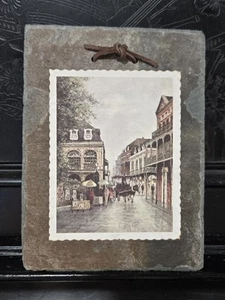 St. Anne Street At The Presbytere Antique Vintage Roof Tile - Picture 1 of 4
