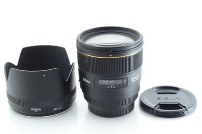 **Excellent** SIGMA 85mm F1.4 EX DG HSM for CANON from Japan #B839 - Image 1 of 4