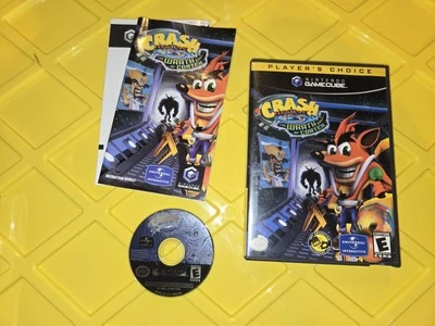 Crash Bandicoot The Wrath of Cortex For GameCube CIB Authentic Tested  - Image 1 of 4