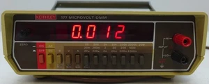 Keithley 177 Microvolt Digital Multimeter 4.5 Digit - Tested and Working - Picture 1 of 5