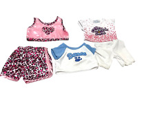 Build A Bear BABW clothing 5 pc 3 items Cheetah Girl 1 item dance multicolor