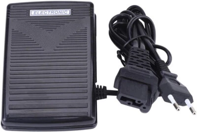 Universal-Fußpedal/Fußanlasser für: AEG, Pfaff, Singer, W6, uvm. Nähmaschinen - Bild 1 von 3