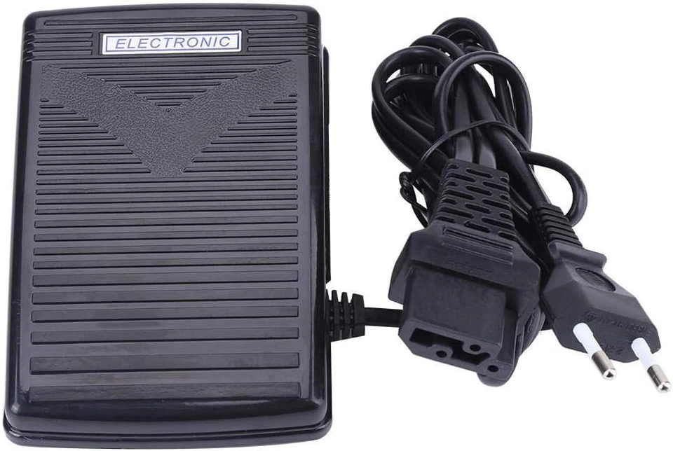 Universal-Fußpedal/Fußanlasser für: AEG, Pfaff, Singer, W6, uvm. Nähmaschinen - Bild 1 von 3