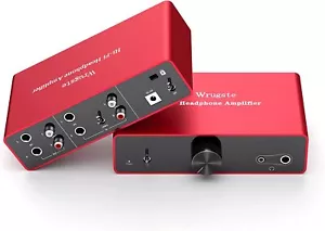 Wrugste Amplificatore per cuffie Hi-Fi e preamplificatore auricolare stereo plug and play - Foto 1 di 6
