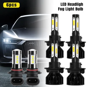 6xLED Combo Headlight Bulbs High Low Beam Kit For FORD F250 F350 F450 Super Duty - Picture 1 of 11