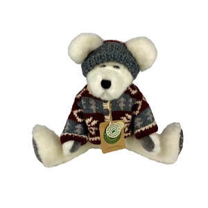 Boyds Bears Tomba Bearski Peluche Blanco 14" Colección Archivo Retirado 912620 Nuevo de Lote Antiguo - Imagen 1 de 11