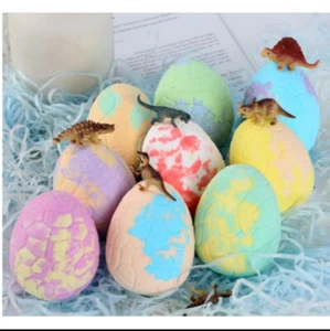 Dino Bath Bombs for Kids with Surprise Inside- Dino Set of 6 Pcs Bathbombs - Picture 1 of 5