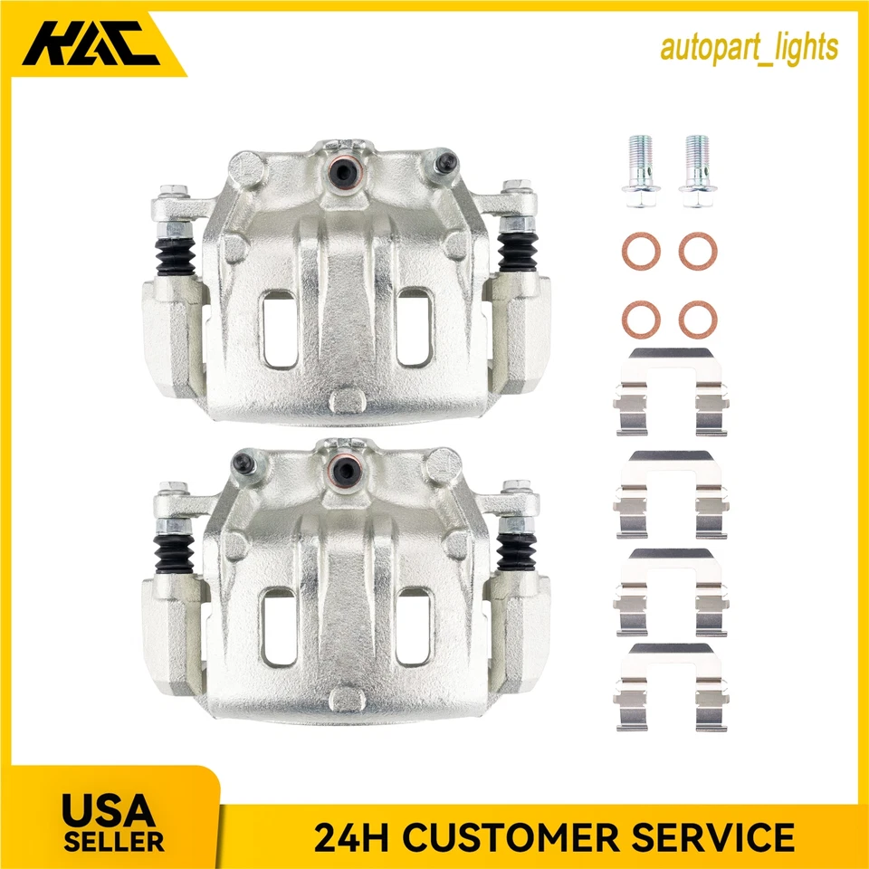 Pinza de freno de disco delantera derecha y derecha 2 piezas para Chevrolet Equinox Saturn Vue 2007-2009 Foto 1 de 4