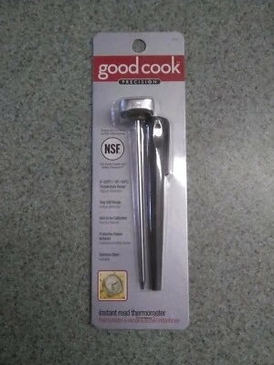 Bradshaw Good Cook Precision Instant Read Meat Thermometer with Sleeve #25110  - Image 1 of 2